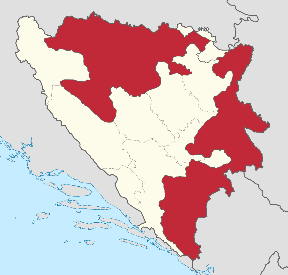 Сербия и республика сербская на карте. Карта Боснии и Герцеговины и Республика Сербская. Республика Сербская Боснии и Герцеговины и Сербия. Сербия Республика Сербская и Республика Сербская Краина. Сербия и Республика Сербская в Боснии и Герцеговине карта.