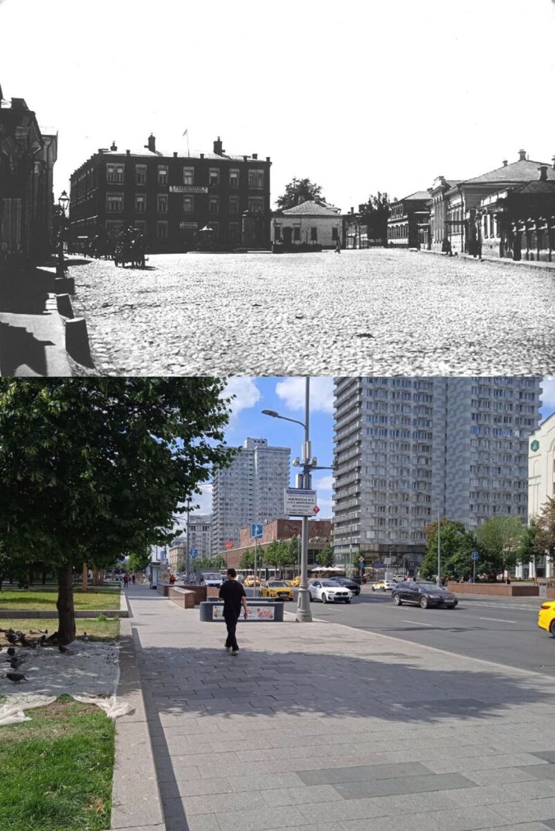 Собачья площадка. Исчезнувшая площадь старой Москвы | Москва. Было — стало  | Дзен