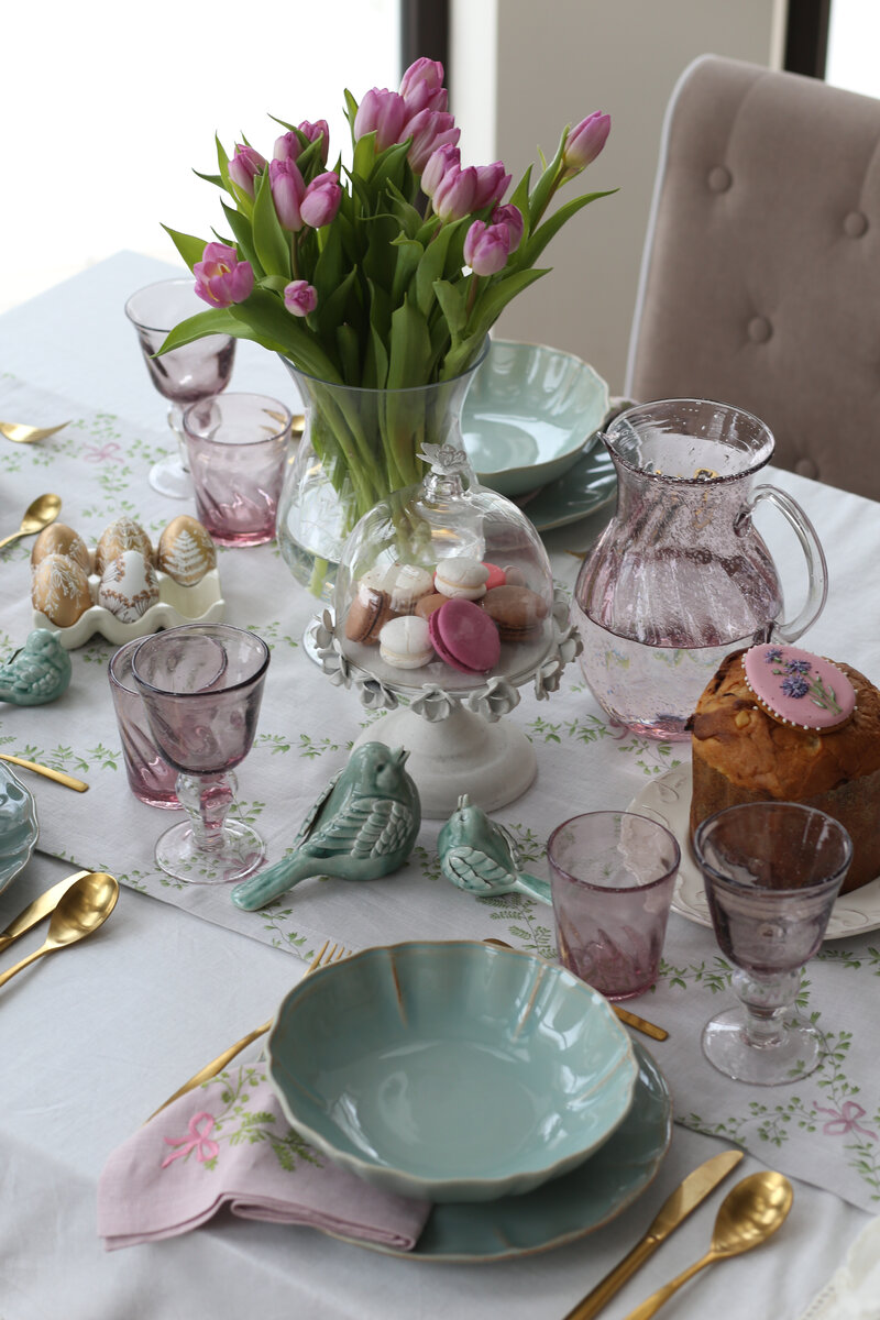 Пасхальная сервировка.