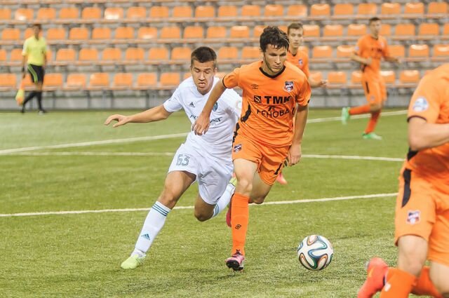 Арсен Гошоков во время карьеры в "Урале"