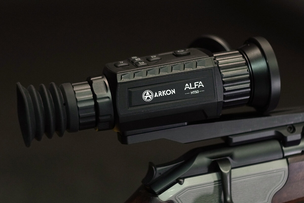 Тепловизионный прицел Arkon Alfa HT50 на карабине Blaser R93