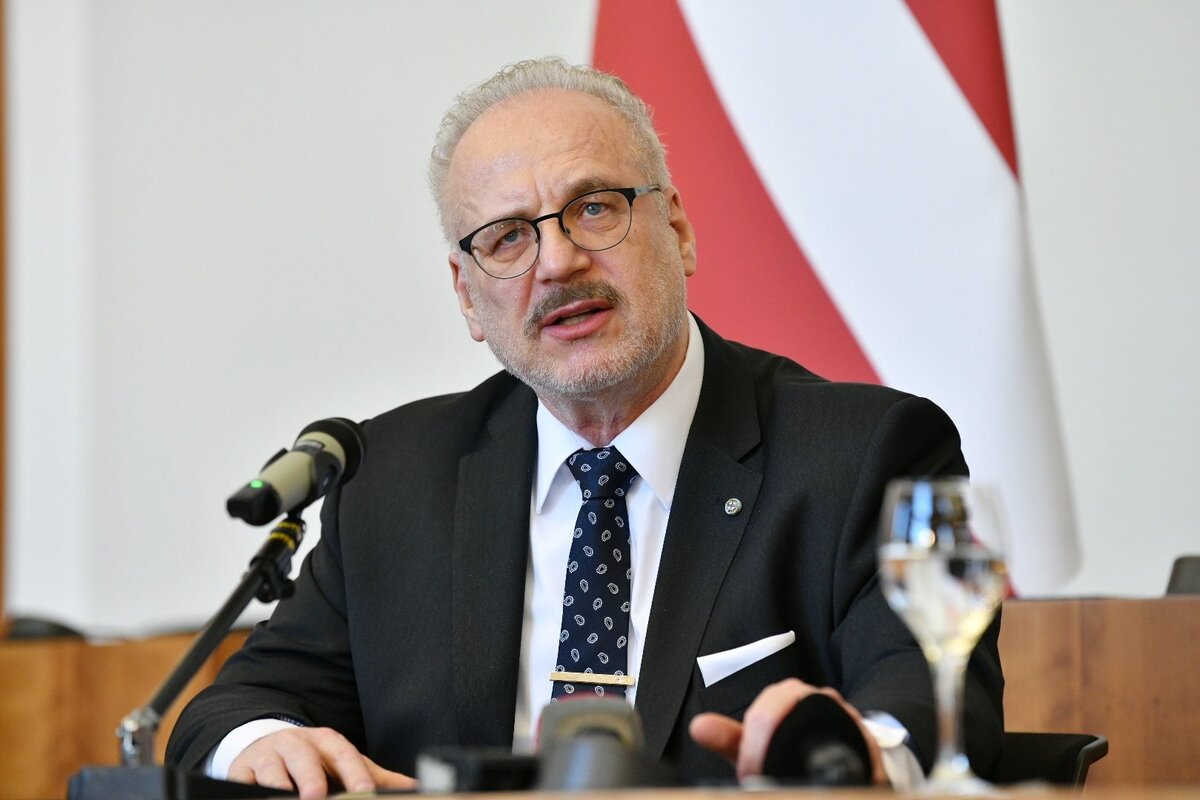 Президент Латвии Эгилс Левитс / Valsts prezidenta kanceleja / Ilmārs Znotiņš