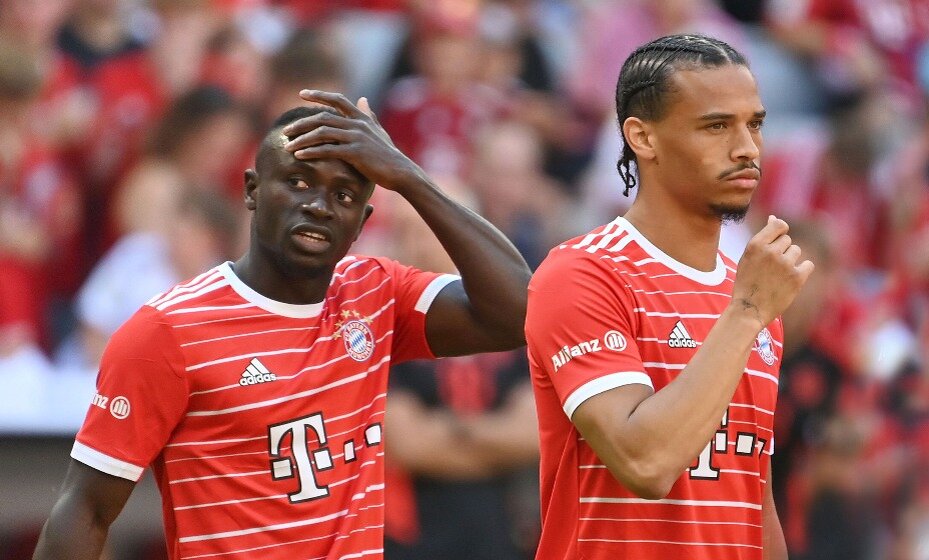    Мане и Сане подрались в перерыве матча ЛЧ. Фото: Global Look Press