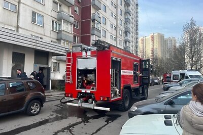    Ликвидация пожара в квартире в городском округе Химки © Сайт Главного управления МЧС России по Московской области