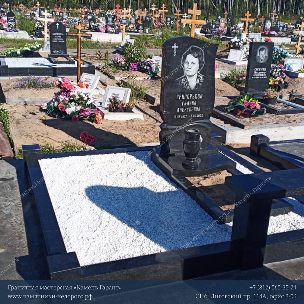 Пундоловское кладбище в Санкт-Петербурге - примеры изготовления ...