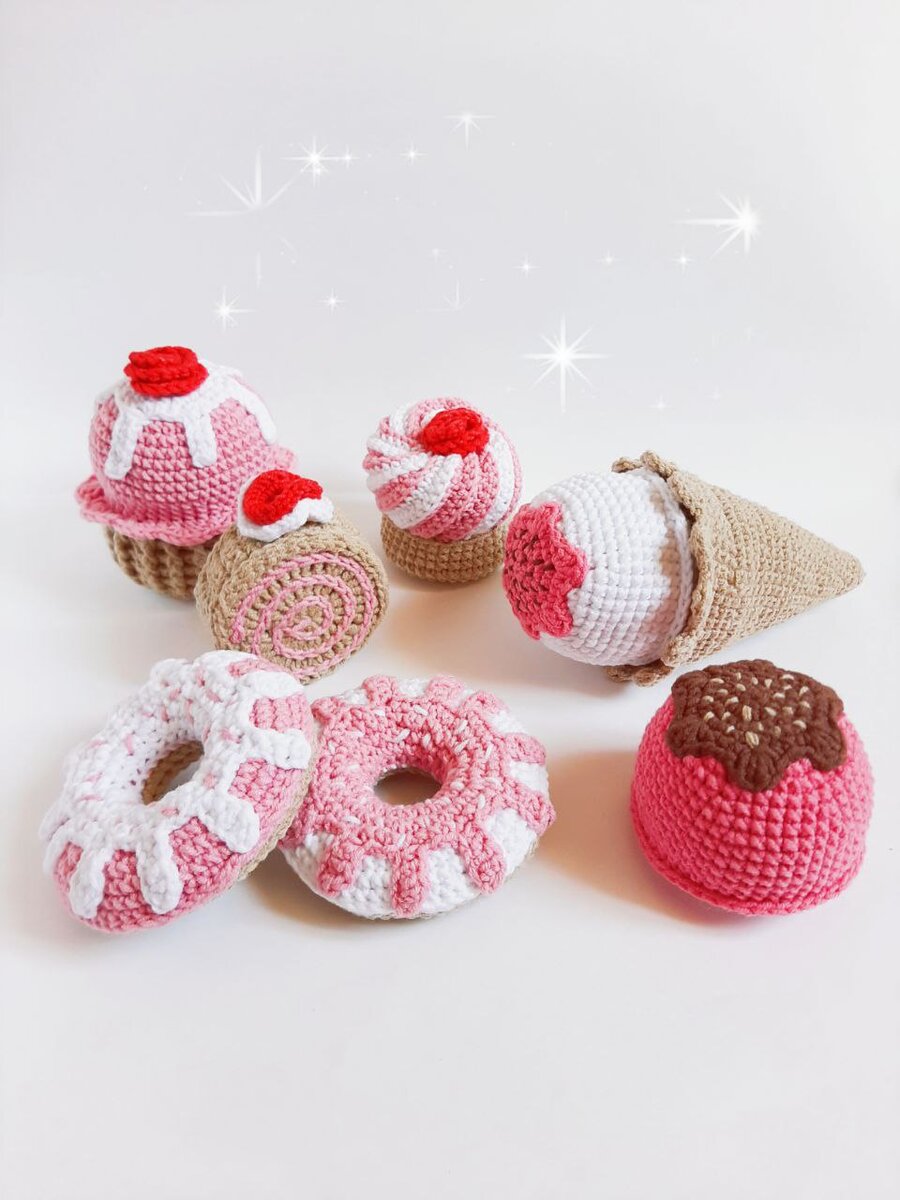 Вязаные сладости