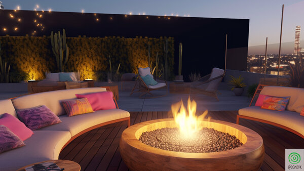 Терраса для вечеринок. Фото Дом ДПК.