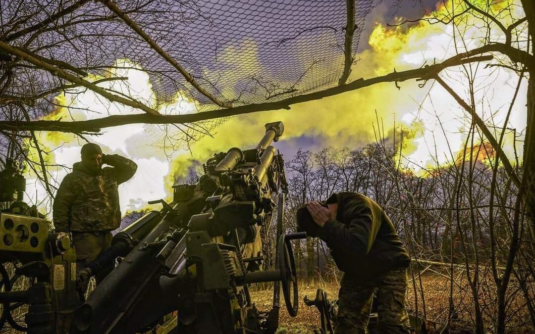 В обороне разведка полка