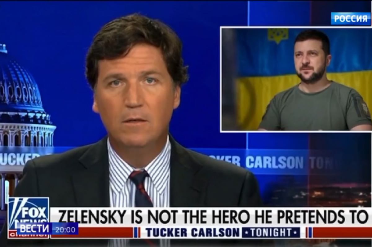    Один из самых популярных американских журналистов Такер Карлсон.