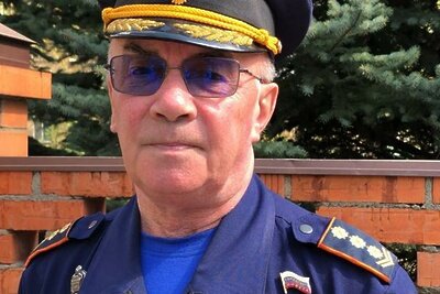    Советник начальника госучреждения, заслуженный спасатель России и непосредственный участник ликвидации последствий аварии на Чернобыльской АЭС Игорь Томчук © Пресс-служба ГКУ МО «Мособлпожспас»