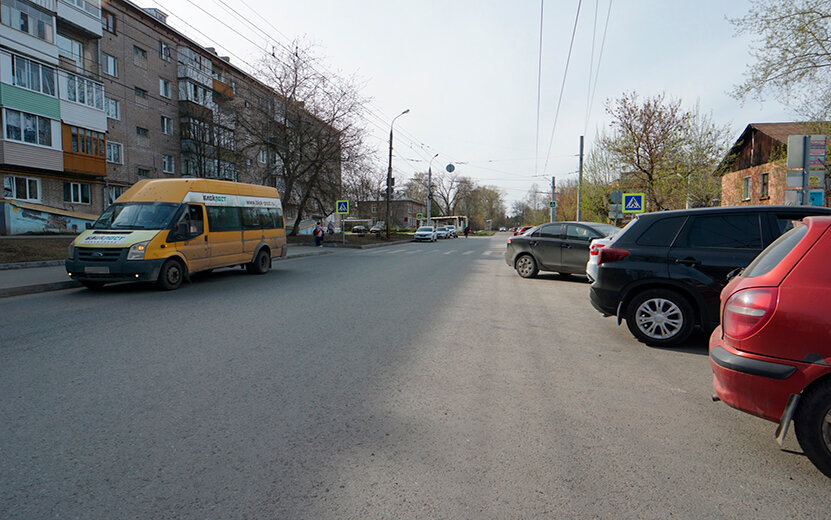 Разметка немного стерлась. Фото: Мария Бакланова