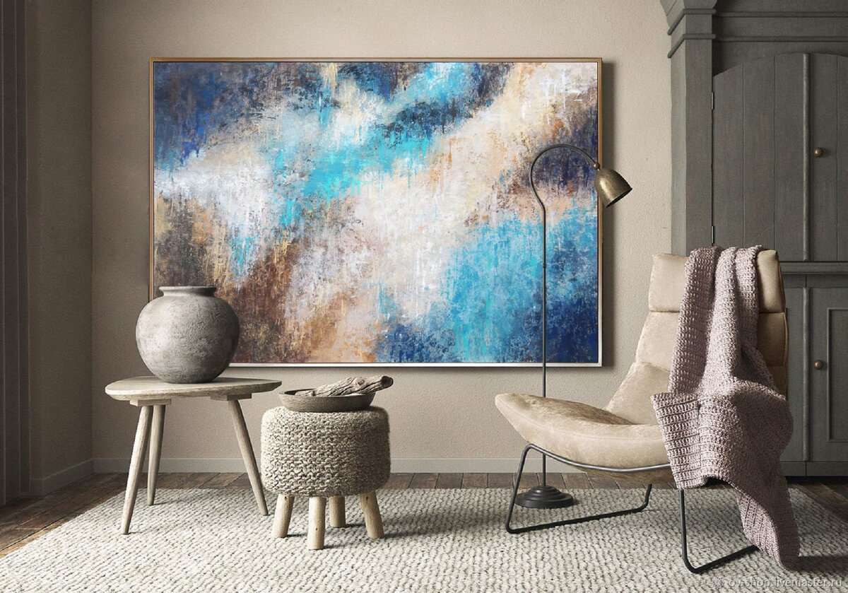 Картины в интерьере – безусловный фаворит в акцентном оформлении пространства 