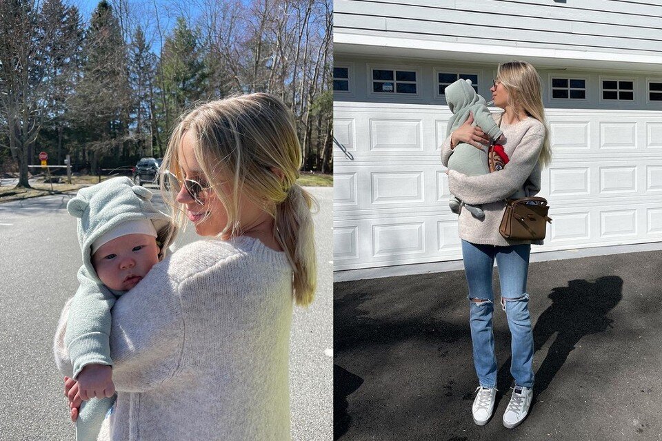    Дарья наслаждается ролью мамы маленького Кристиана. Фото: соцсети