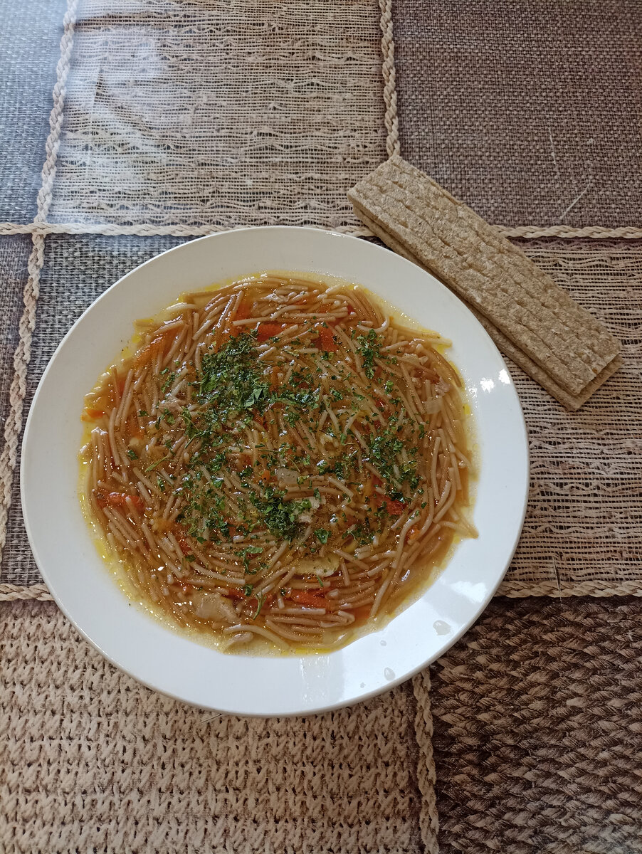 Вермишелевый супчик. 