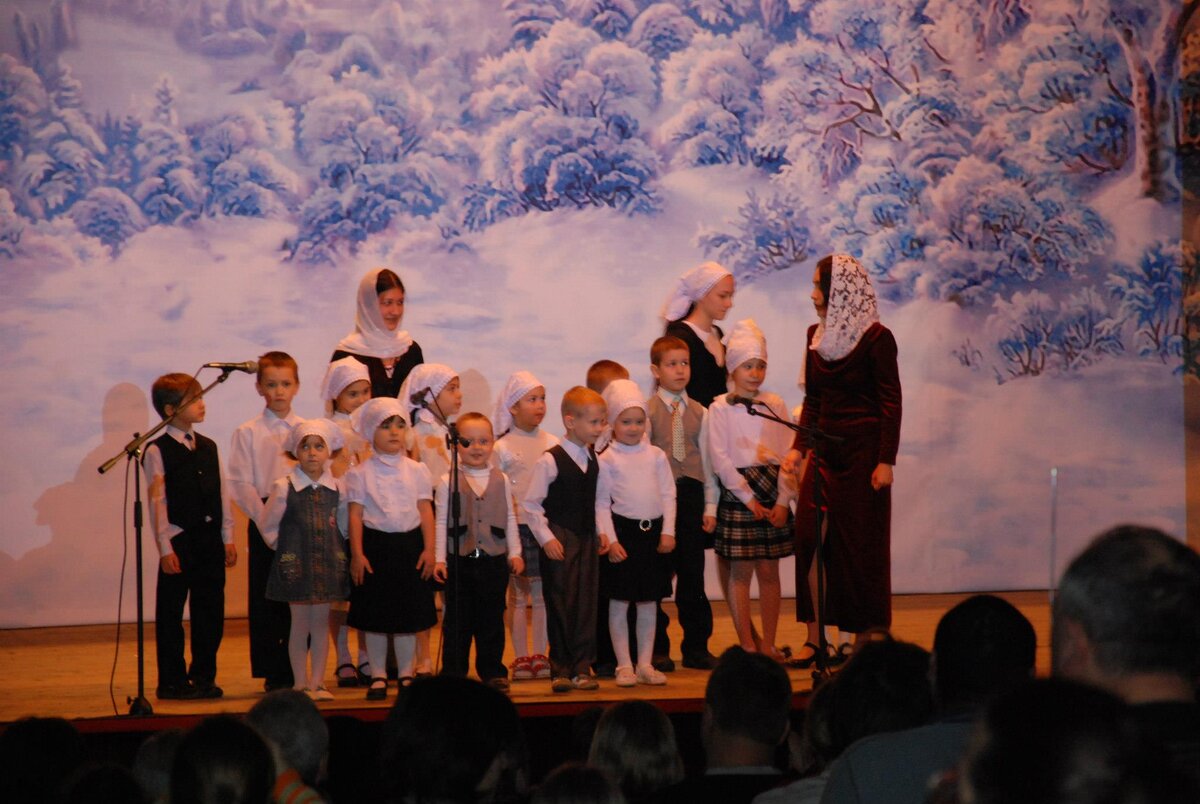 Выступление хорового кружка Казанского храма г. Раменское (Коробко О.А.)