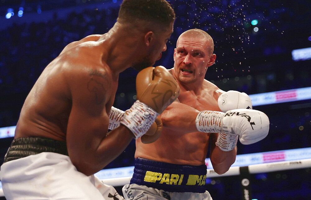 Александр Усик и Энтони Джошуа