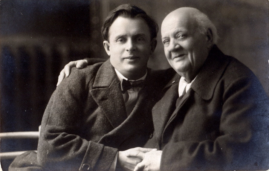 Всеволод Блюменталь-Тамарин и Владимир Давыдов. Источник: commons.wikimedia.org