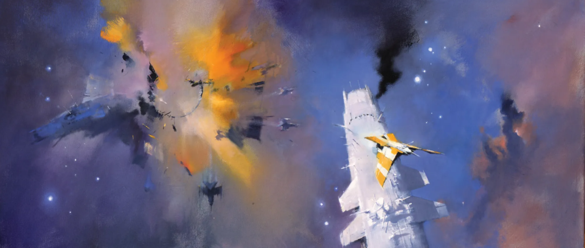 Арт художника Джона Харриса к роману «Последняя колония». Взято из блога Скальци.