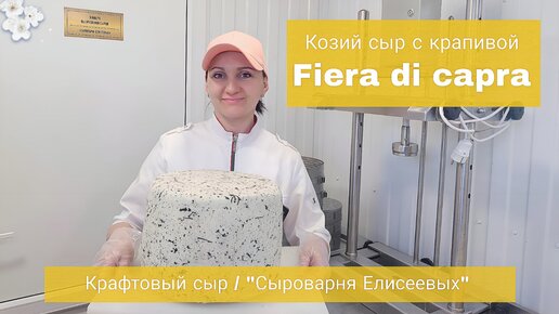 Сыр для ресторанов / Варю сыр на сыроварнях Maggio Chef / Сыр из козьего молока с крапивой 