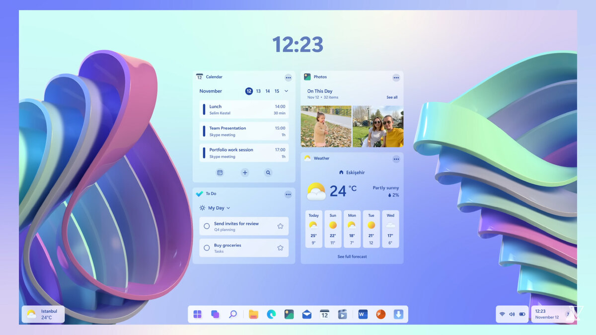 Windows 12 презентация