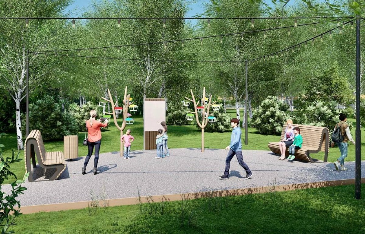    Новый сквер и экотропа появятся в микрорайоне Парковый в Челябинске