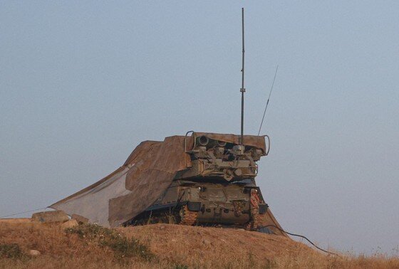    Противовоздушная пусковая самоходная огневая установка 9А317 ЗРК «Бук-М2»