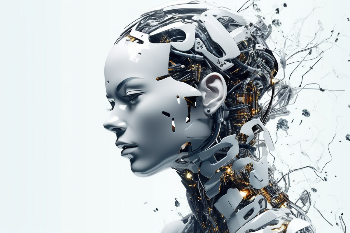 Девушка робот