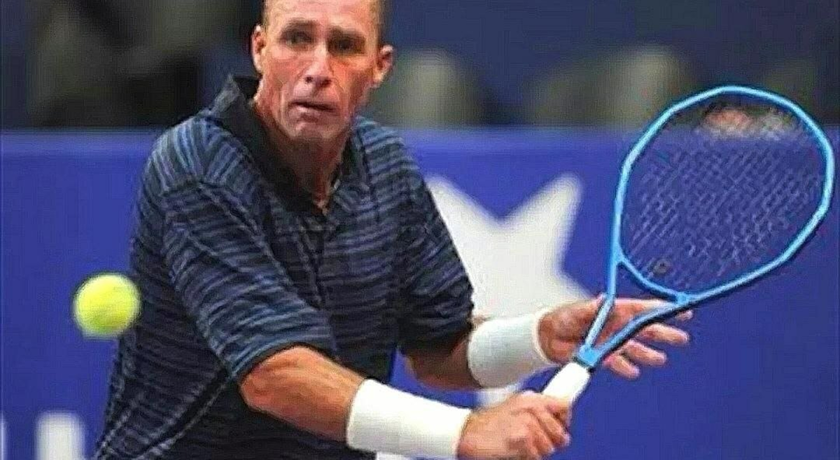 Иван Лендл с ракеткой Bosworth Tour 96.