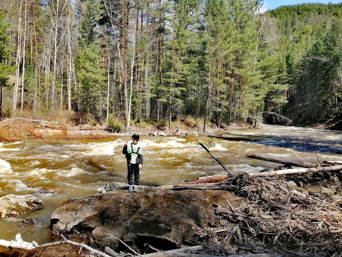 Река Богунай. Май 2023.