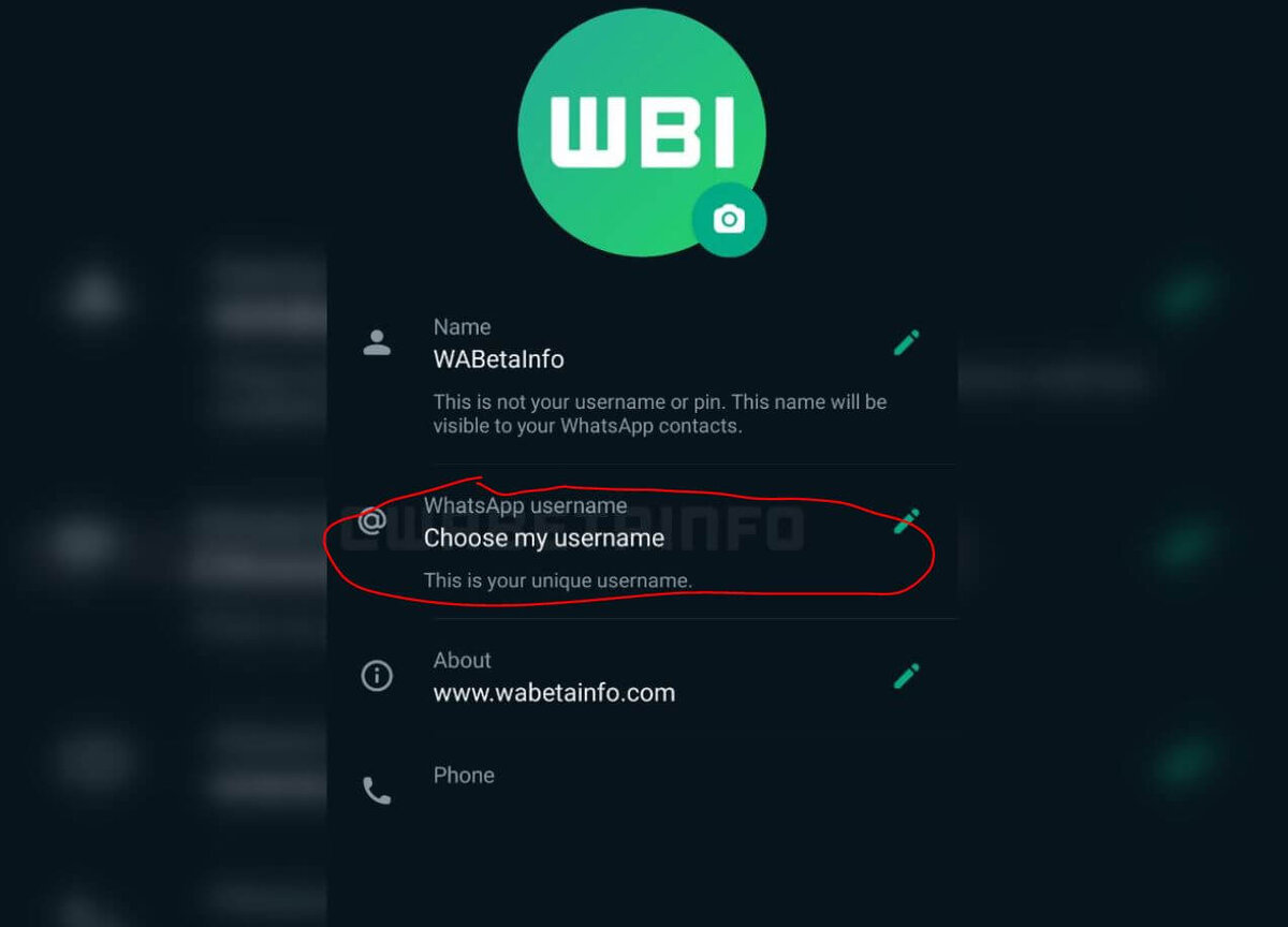    В Ватсапе появятся никнеймы для быстрого поиска!