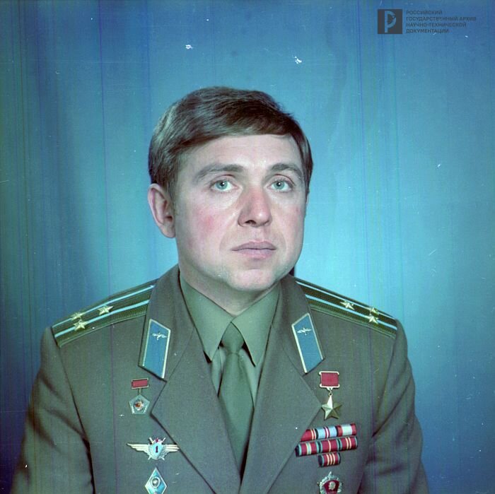 Полковник А.А. Волков. РГАНТД. Арх. № 1-5000 цв.