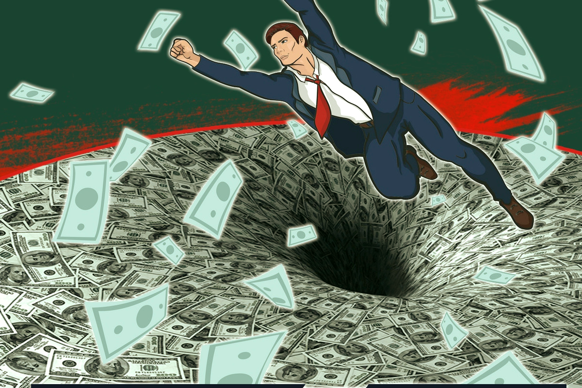 Выбраться из долговой ямы. Попал в долговую кабалу. Кредитная кабала. Попал в долговую кабалу. Долговая яма фото.