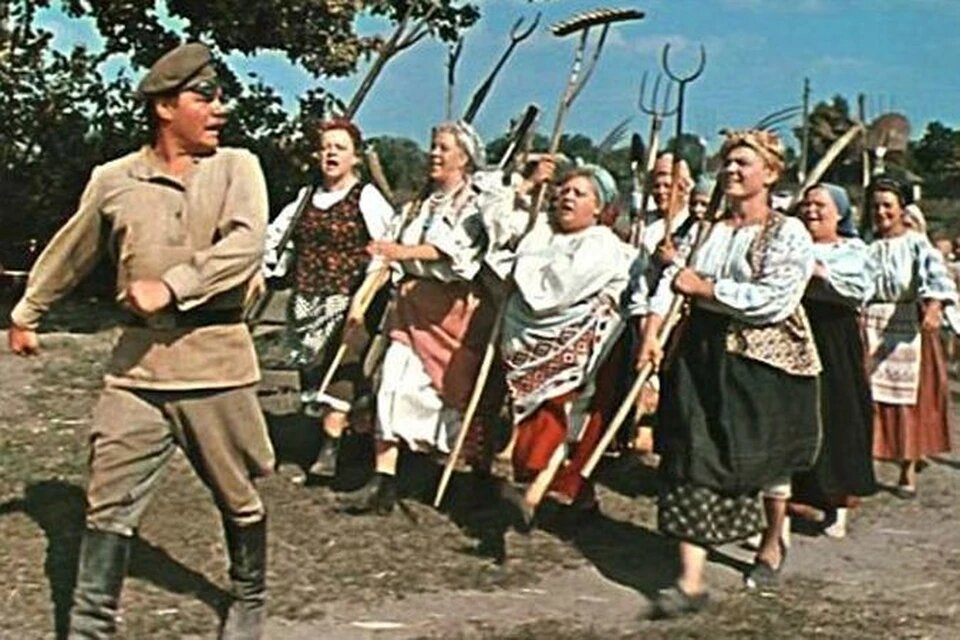 Неунывающий Михаил Пуговкин. Яшка - артиллерист.