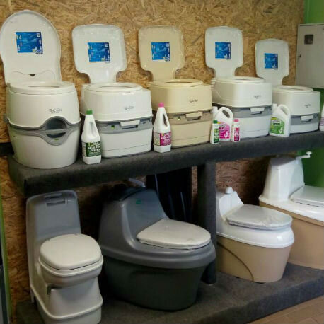 На рынке представлено много моделей биотуалетов