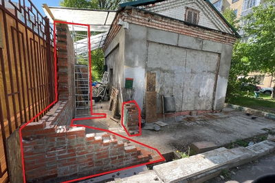    Незаконное строительство в ЮВАО © Пресс-служба Государственной инспекции по недвижимости Москвы