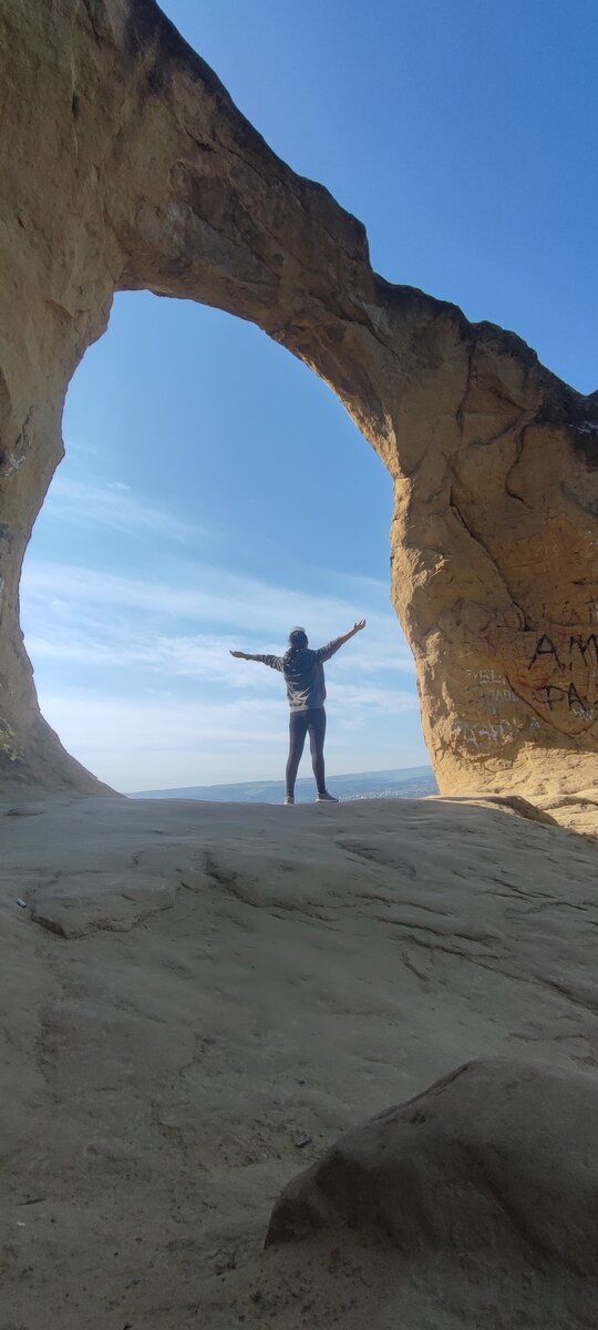 В качестве зарядки возрождение на гору и прыжки на скакалке. Кисловодск. 