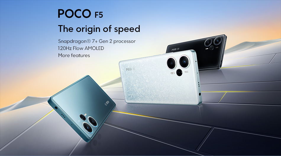 Мировая премьера POCO F5 5G Snapdragon 7+ Gen 2