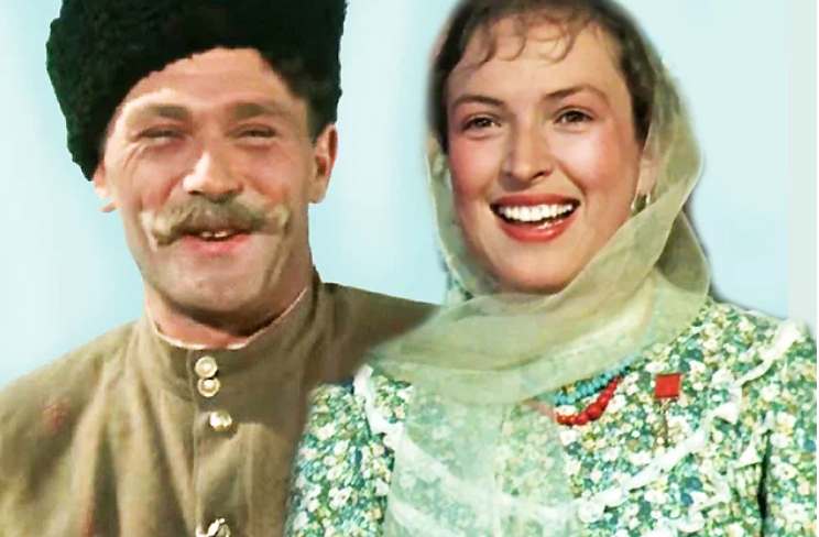 Кадр из фильма "Кубанские казаки"