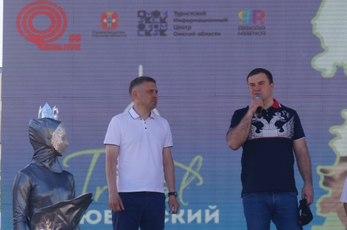    Хоценко открыл омский туристический сезон на Музейной