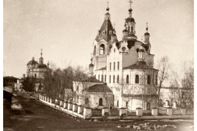 Гороховка фото утраченного храма спасо преображенская церковь Енисейск - утраченное наследие Маленький мир. Ольга Москалева. Дзен