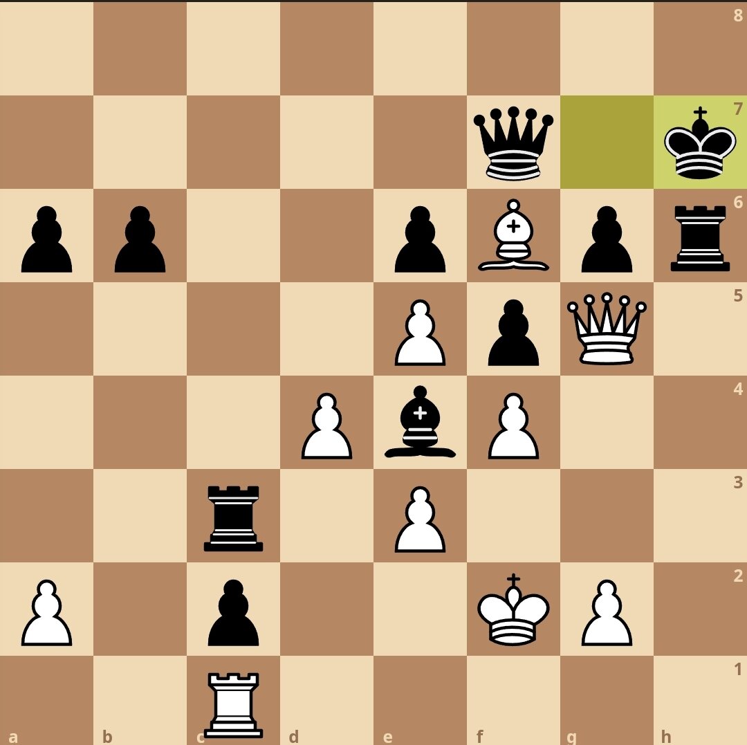 Ход белых. Мат в 2 хода