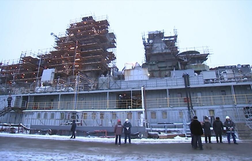    В РФ испытают атомный ракетный крейсер "Адмирал Нахимов"