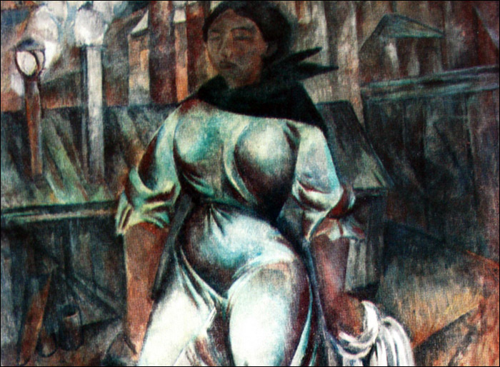 Александр Шевченко. «Баба с ведрами», 1913