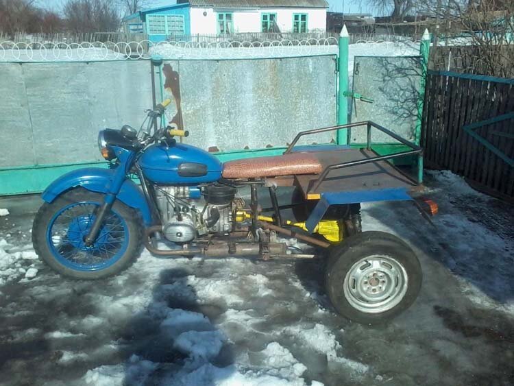 Трицикл из мотоцикла Урал