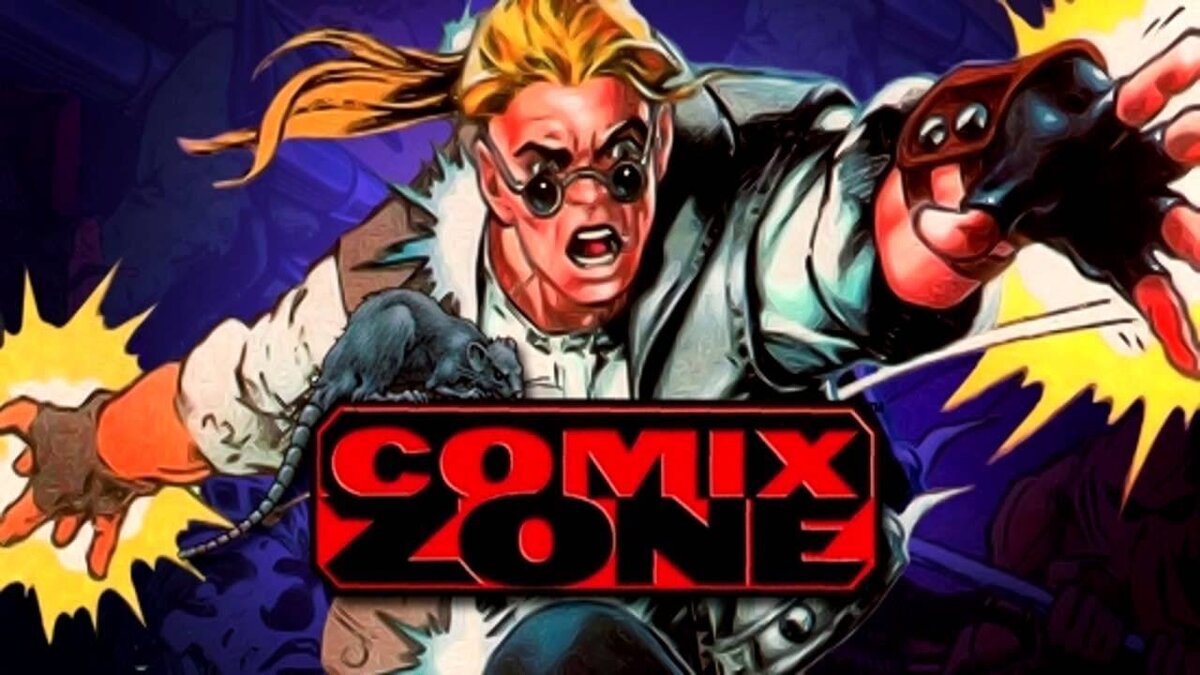 Игра на сега комикс. Comix Zone игра. Игра комикс зона сега. Comix Zone обложка. Sketch Turner comix Zone.
