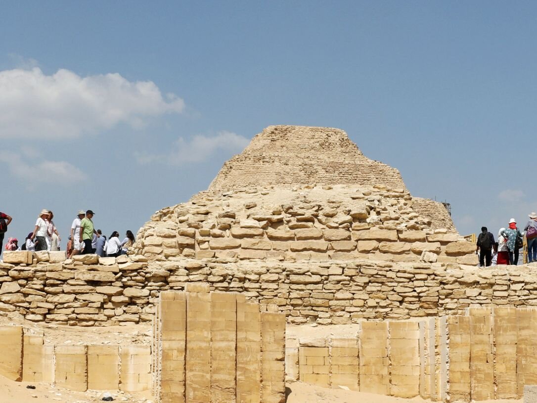 Пирамида в Саккаре. Фото haaretz.com