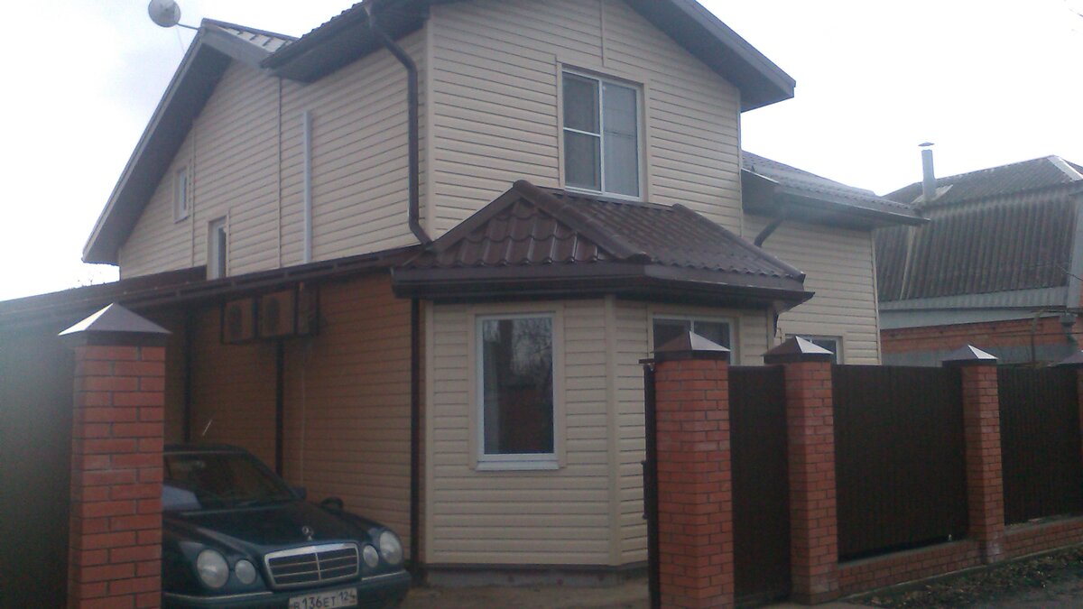 Мой дом в Краснодаре, который я строил сам