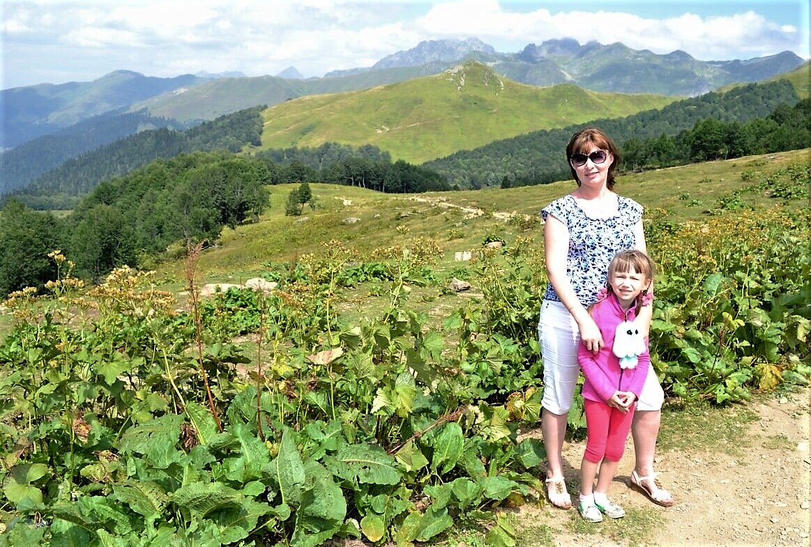 На перевале Пыв летом