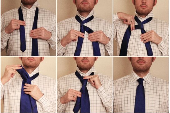 Как завязать галстук-бабочку пошагово