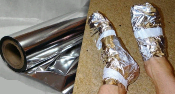 2 часа в фольге - и боль отступает